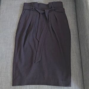 RW&CO purple paperbag skirt